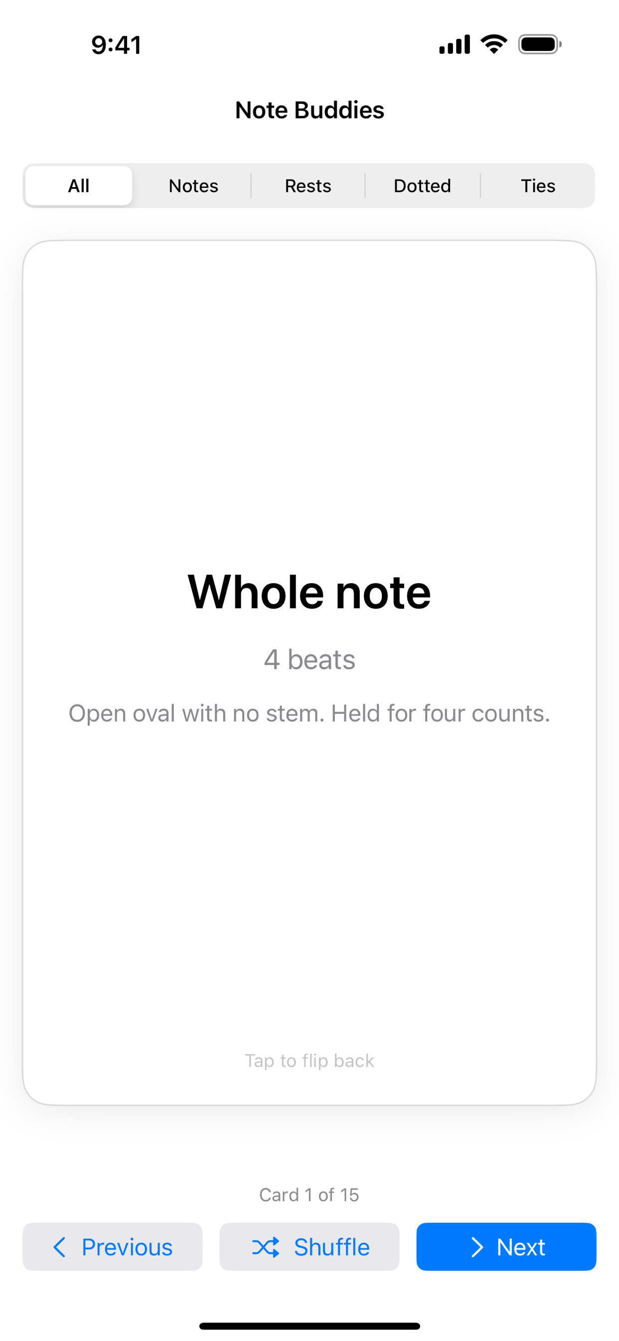 NoteBuddies whole note revealed