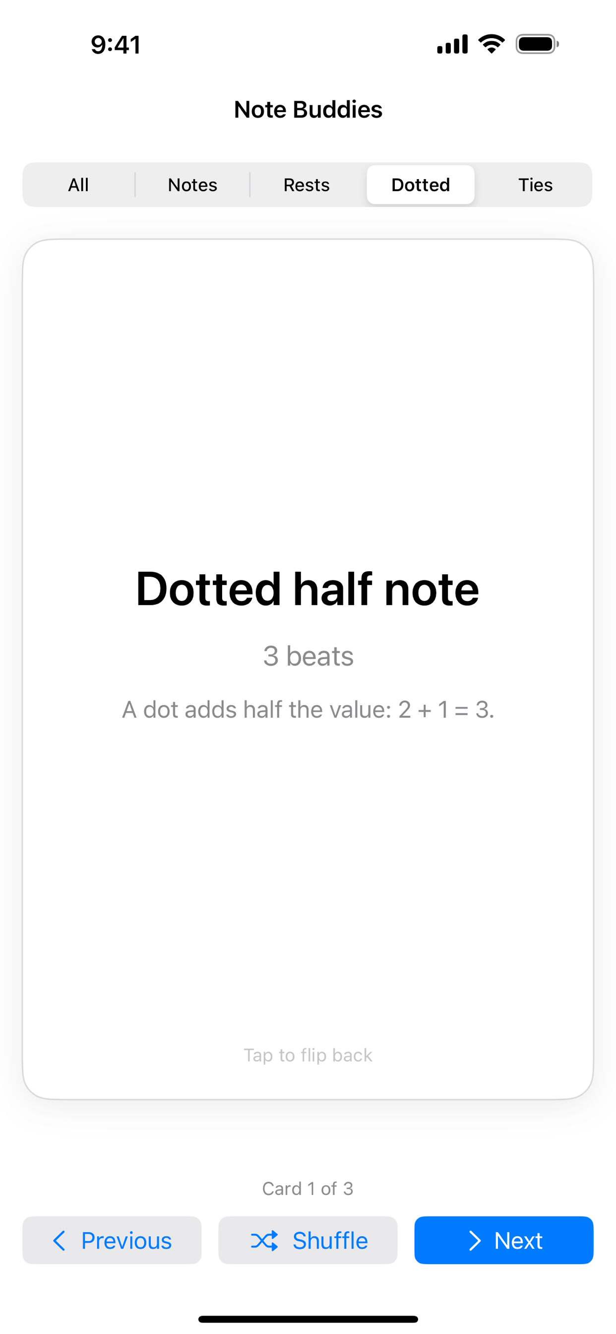 NoteBuddies dotted note revealed