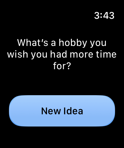 Wrist Banter Apple Watch screenshot